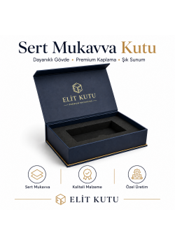 Sert Mukavva Mıknatıslı Kutu