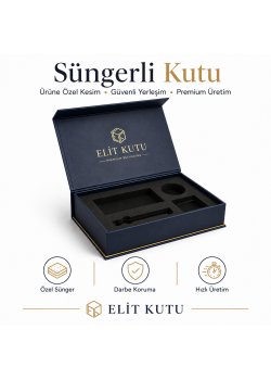 Süngerli Mıknatıslı Kutu