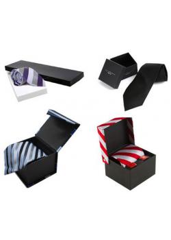 Mıknatıslı Mukavva Kravat Kutusu