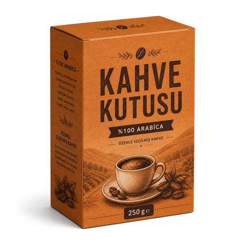 karton kahve kutusu