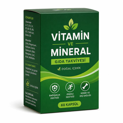 karton vitamin kutusu