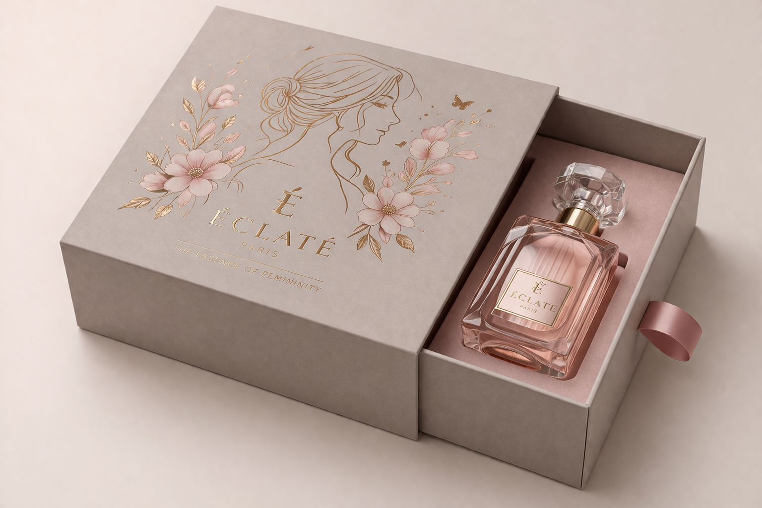 çekmceli parfum kutusu