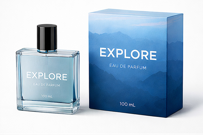 Erkek Karton Parfüm Kutusu