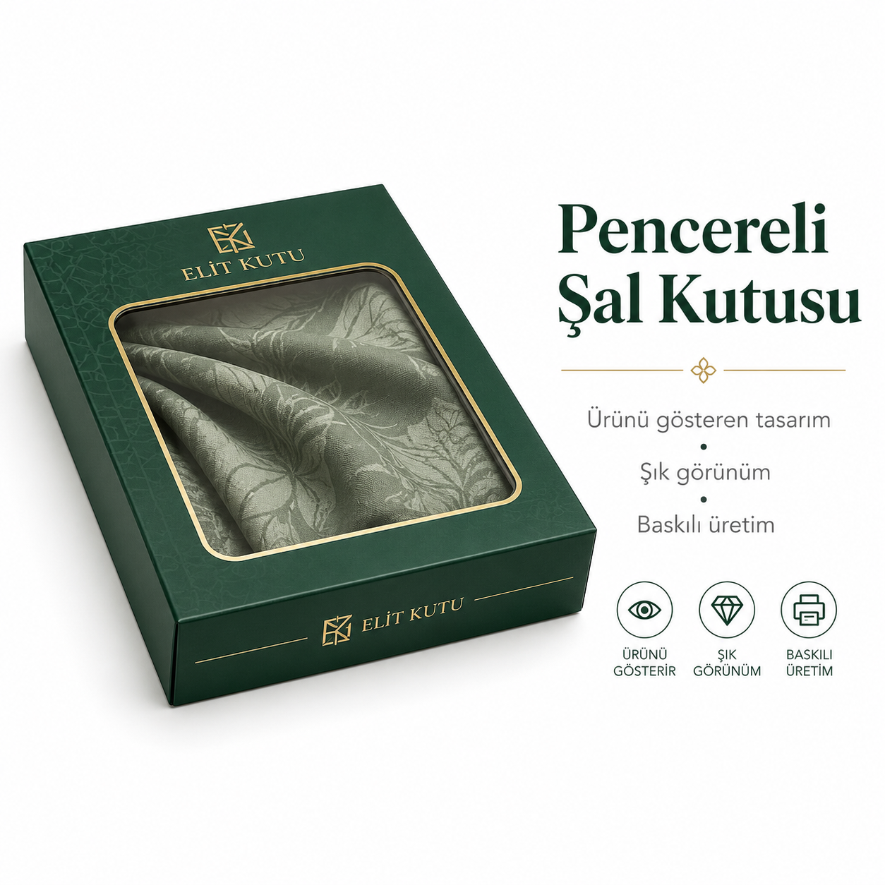 Pencereli Şal Kutusu
